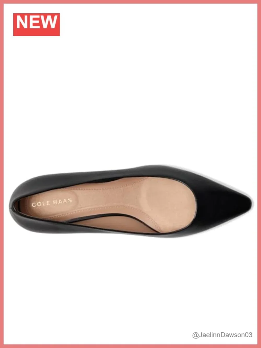 Women's Leather Pointed Toe Slip-On Heels Comfort Business Casual Pumps